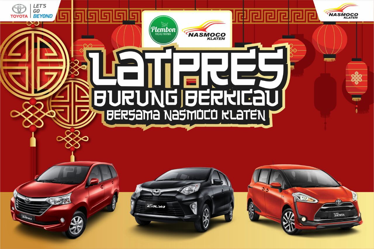 LATPRES BURUNG BERKICAU BERSAMA TOYOTA NASMOCO KLATEN SOLORAYA