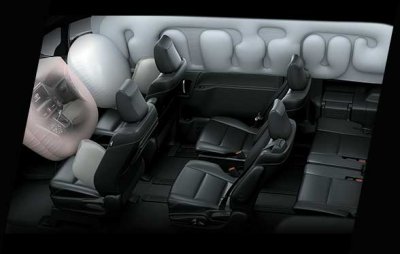 7 airbags Toyota Voxy