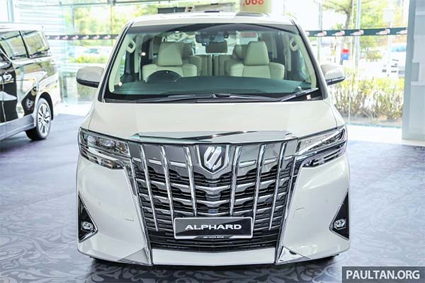 Eksterior Depan New Alphard