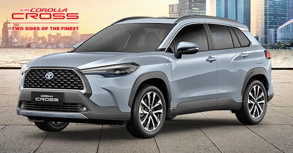 Warna Celestite Gray Metallic New Corolla Cross