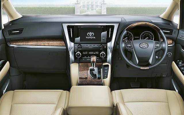 Dashboard New Alphard