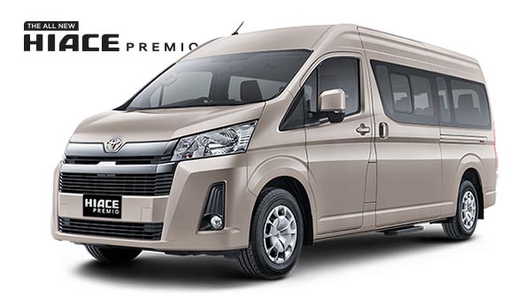 Beige Metallic Toyota New Hiace Premio
