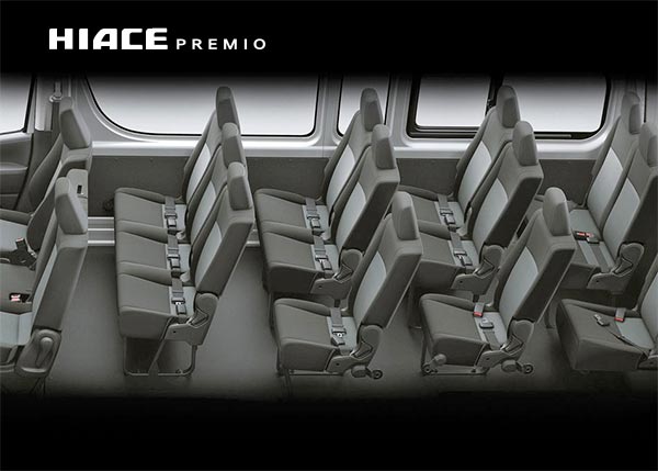 Interior Kabin Toyota New Hiace Premio
