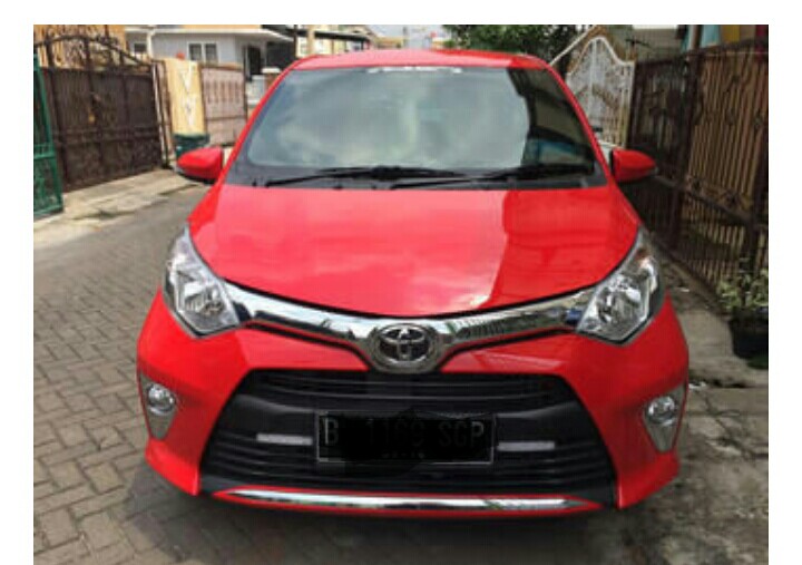 CARA MENGGANTI LAMBANG TOYOTA CALYA