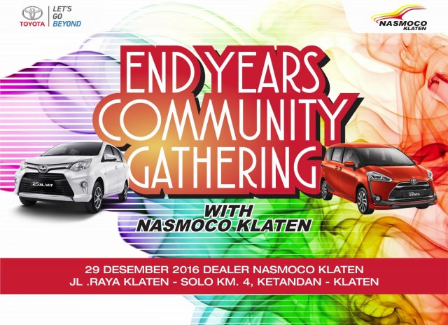 End year community gathering